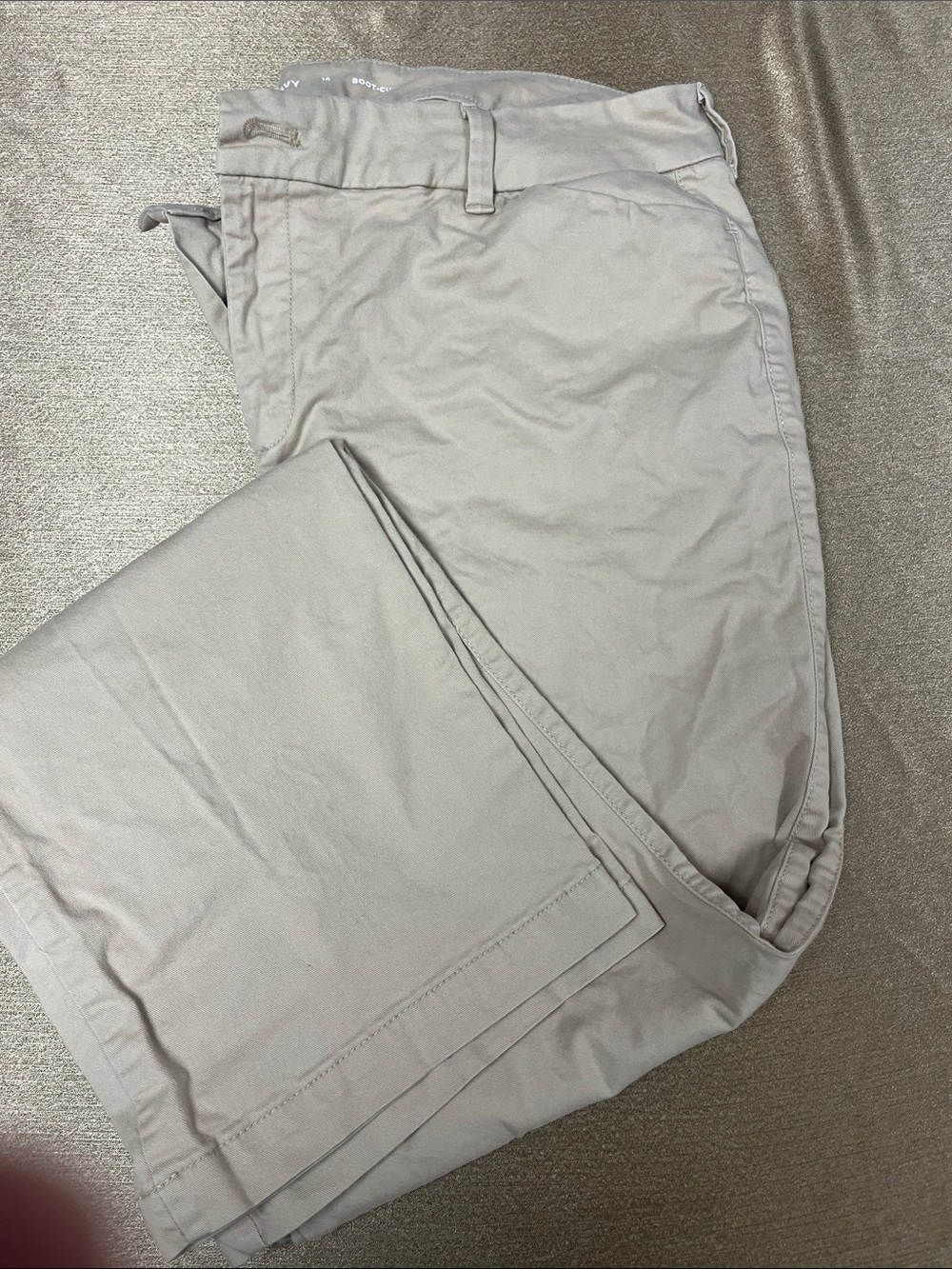 Old Navy Women's Boot-Cut Pants in Beige